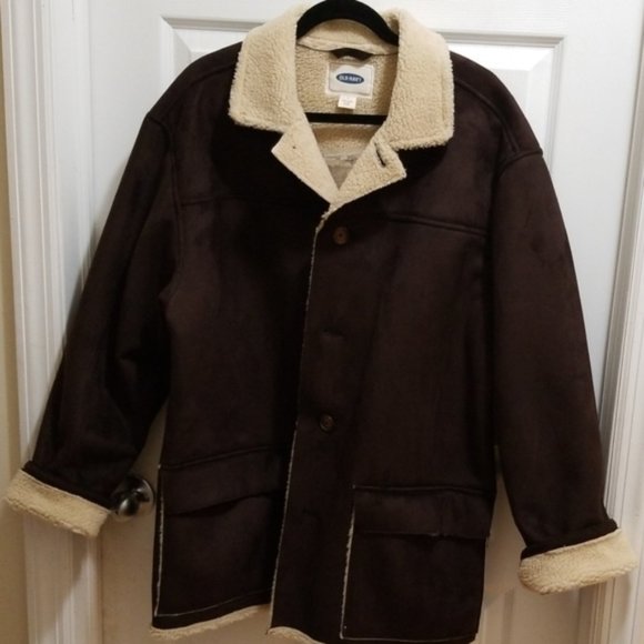 Old Navy Faux Sherling Jacket - Picture 1 of 8